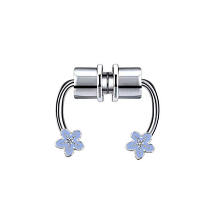 New U Shaped Stainless Steel Fake Nose Ring Hip Hoop Septum Rock Magnet Nose Piercing Punk Piercing Body Jewelry Free Shipping