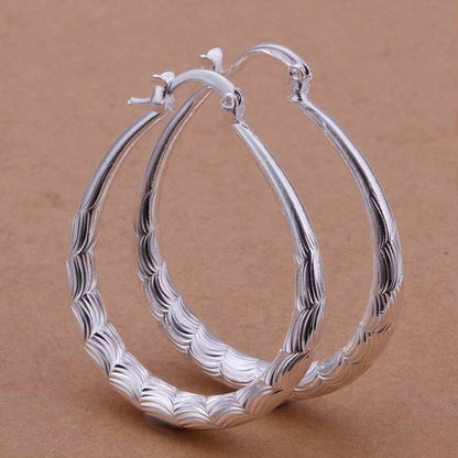 Fashion for Women 925 Sterling Silver Wedding Hook Beautiful High Quality Earring Jewelry Cute Gift