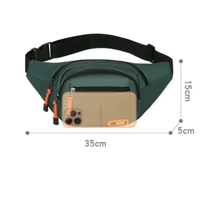 Mobile Waist Bag for Both Men and Women Multifunctional Large Capacity anti Splash Business Wear-Resistant Construction Site