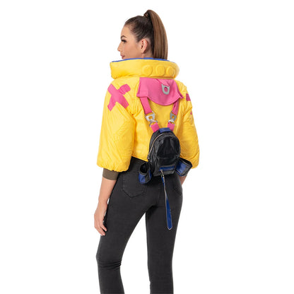 Valorant Killjoy Cosplay Costume Coat Bag Pants Women Outfits Halloween Carnival Suit