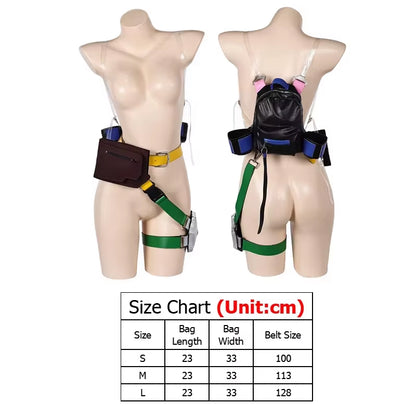 Valorant Killjoy Cosplay Costume Coat Bag Pants Women Outfits Halloween Carnival Suit