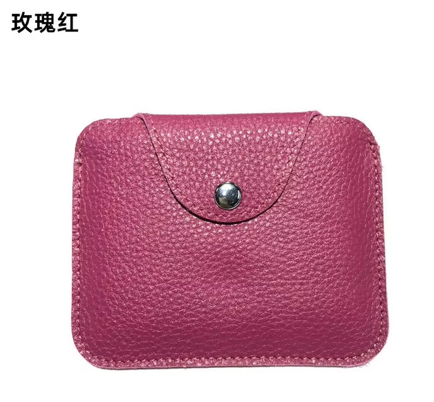 100% Genuine Leather Card Sleeve Custom Name DIY Slim Business Card Holder Personalize Letters Mini Purse Women Men Short Wallet