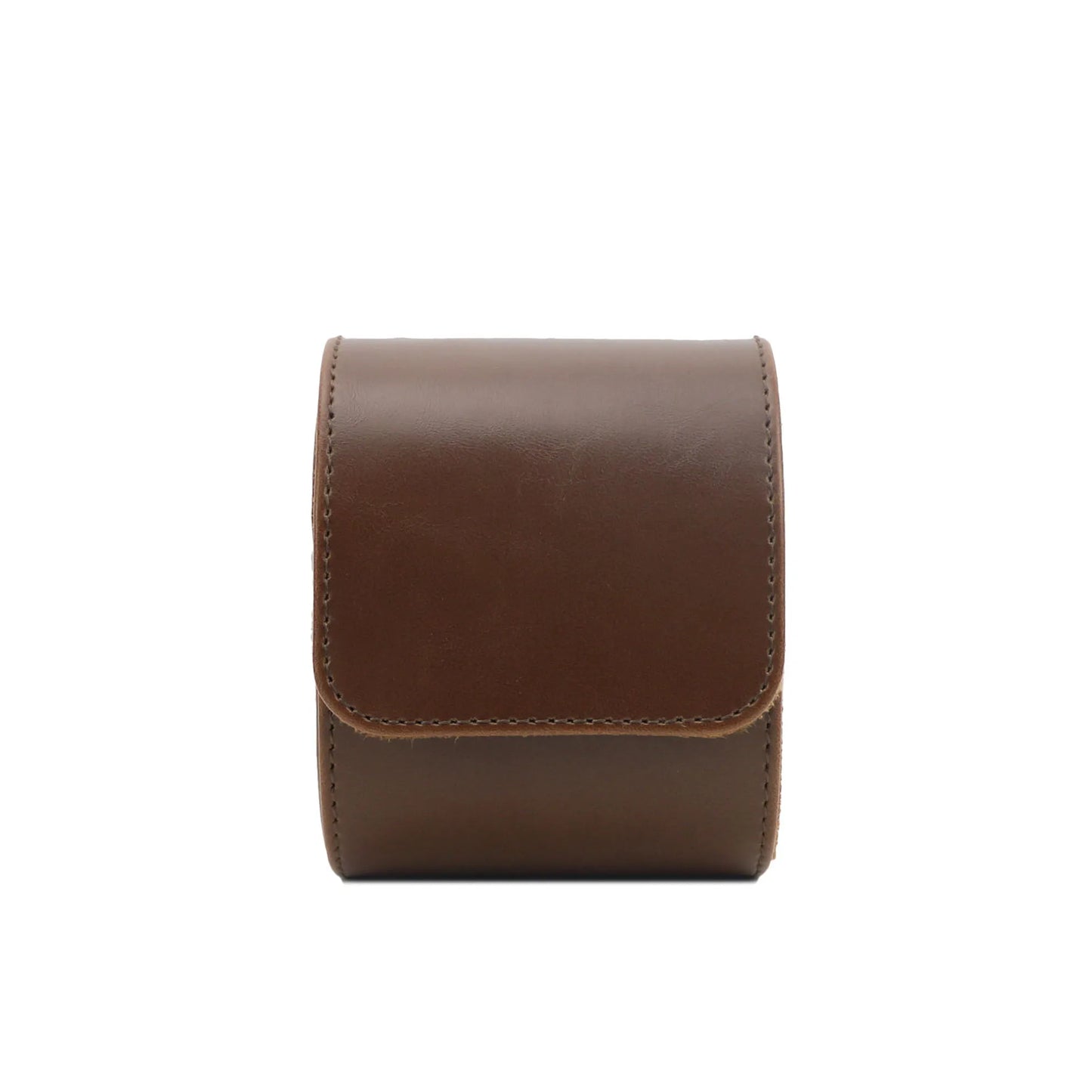 Customized PU Leather Travel Watch Roll New Watch Organizer with Slid in Out Pillow Men 1 Watch Display Storage Box