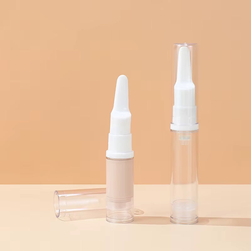5ML 10ML 15ML Vacuum Bottle Press Lotion Eye Cream Empty Refillable Bottle Liquid Foundation Cosmetic Container as Sub-Bottle